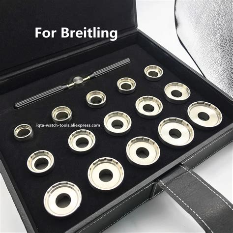 breitling case back opener|Breitling case opening dies.